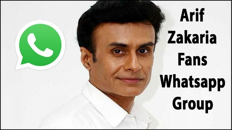 Arif Zakaria Fans Whatsapp Group Link