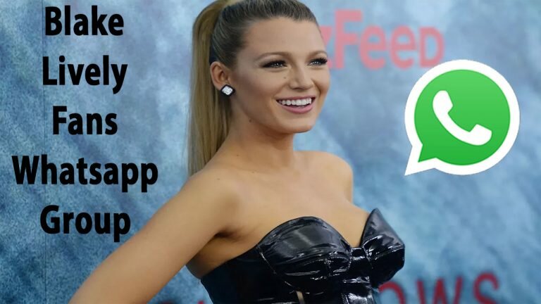 Blake Lively Fans Whatsapp Group Link