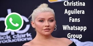 Christina Aguilera Fans Whatsapp Group Link