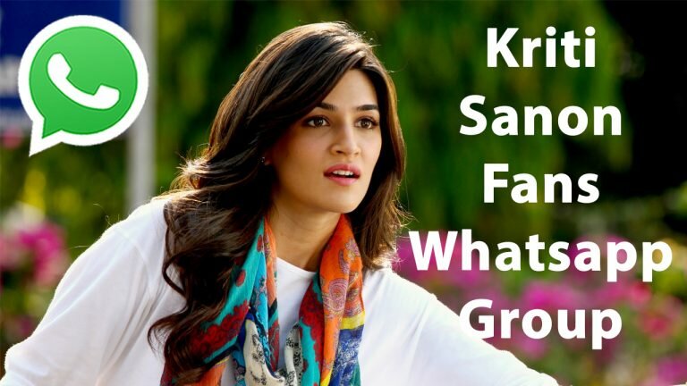 Kriti Sanon Fans Whatsapp Group Link