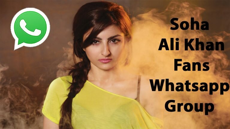 Soha Ali Khan Fans Whatsapp Group Link