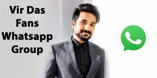 Vir Das Fans Whatsapp Group Link